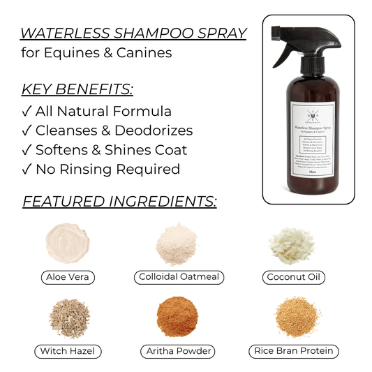 Waterless Shampoo Spray for Dogs & Horses - ApexKin