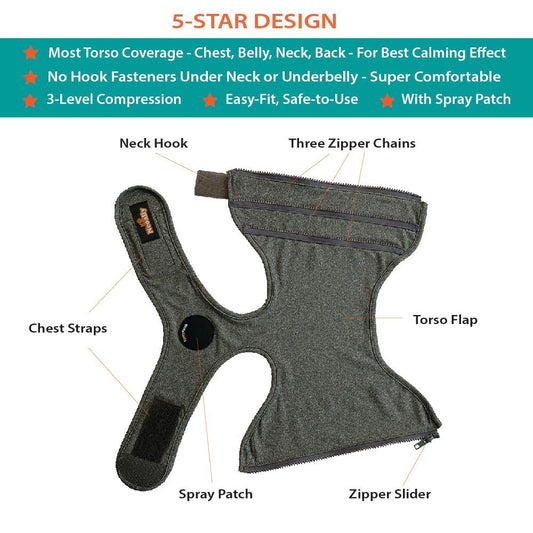 NeoAlly Upgraded Dog Surgical Recovery Vest for Dogs and Cats - ApexKin