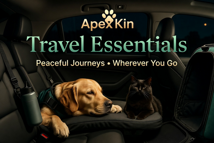 Pet Travel Essentials | Car, Plane & Adventure Gear – ApexKin