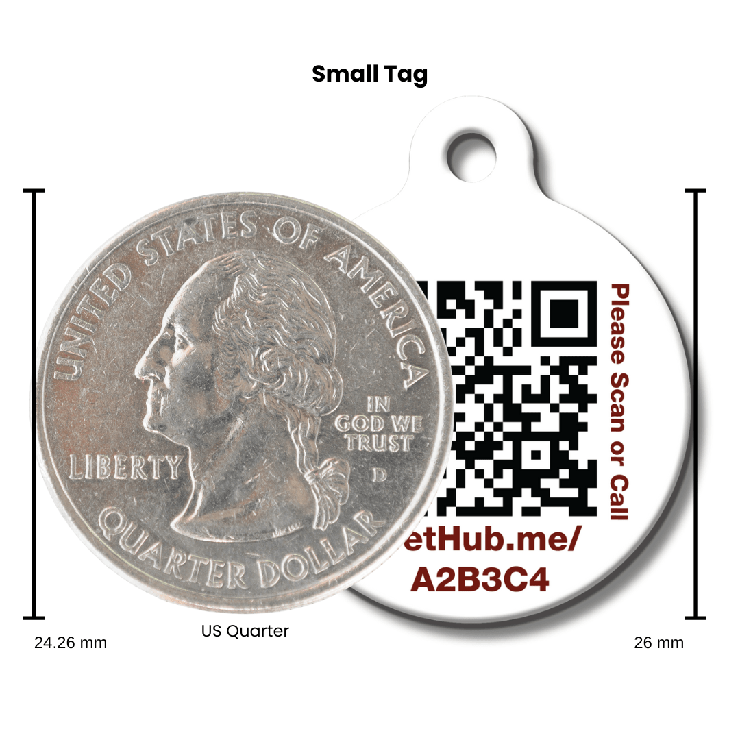 QR ID Pet Tag - Lost AF - ApexKin
