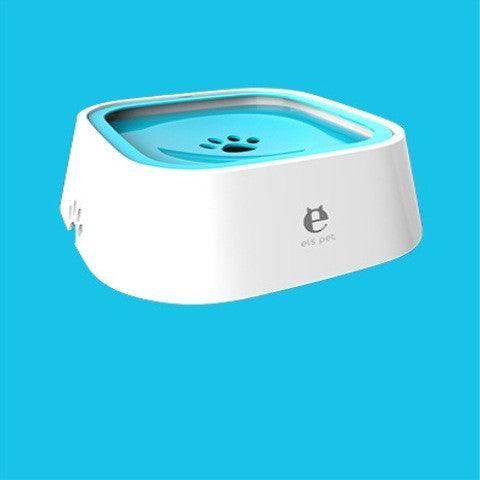 1.5L Large Capacity Anti-Overflow Floating Water Bowl For Dogs - Say Goodbye To Wet Mouths! - ApexKin