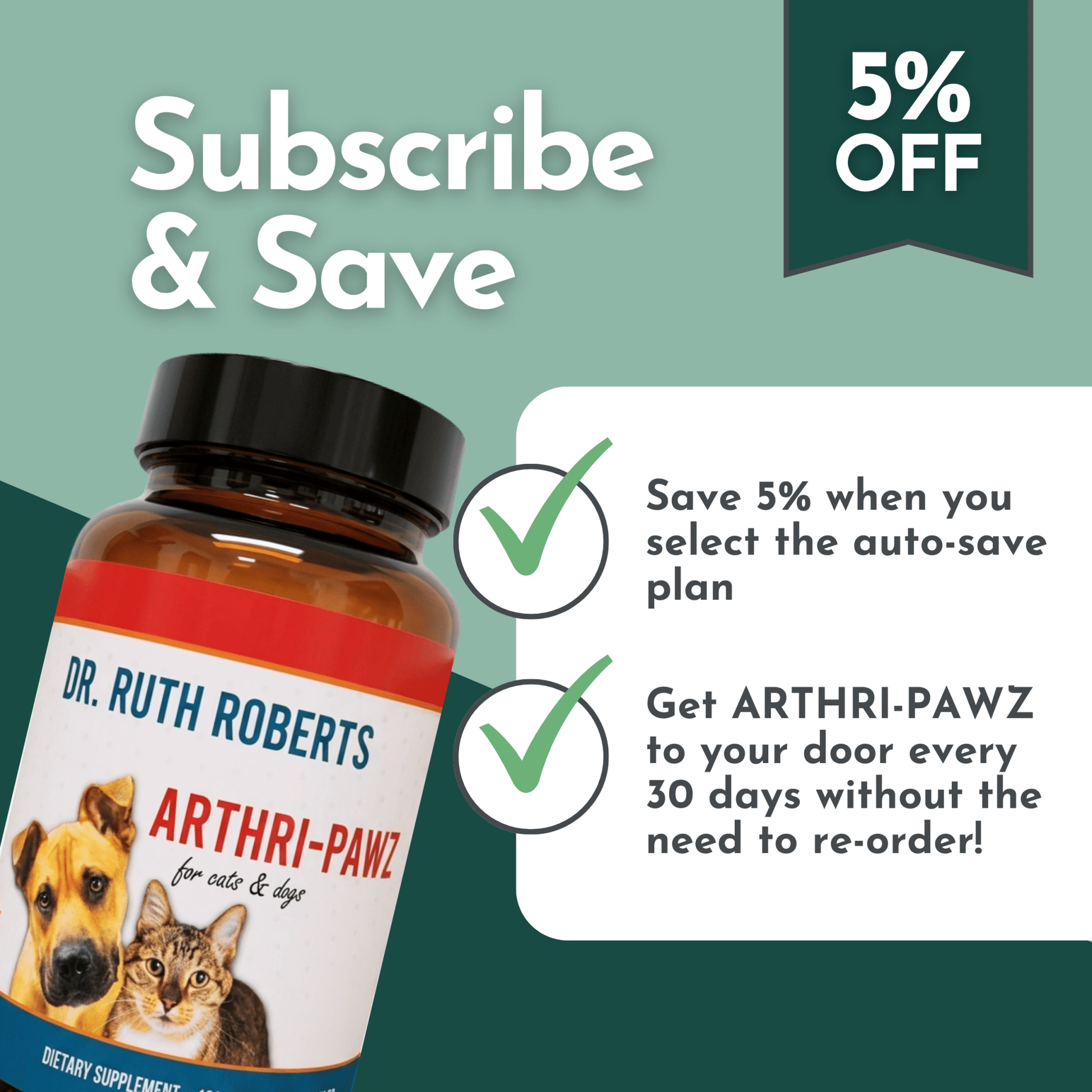 Arthri-Pawz – with Glucosamine for Cats and Dogs - ApexKin