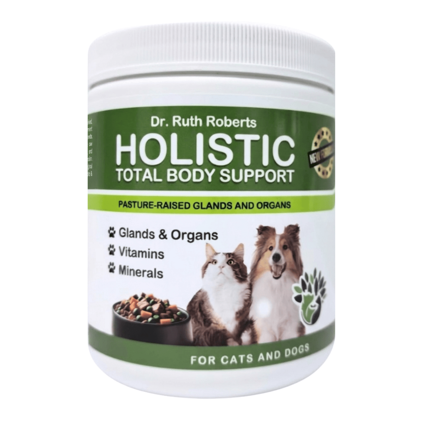 Holistic Total Body Support — Daily Multivitamin & Pasture-Raised Glandular Blend for Dogs & Cats - ApexKin