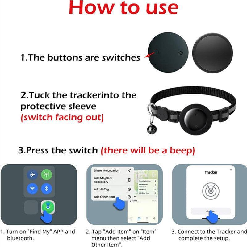 Pet Cat Location Tracker Collar - ApexKin