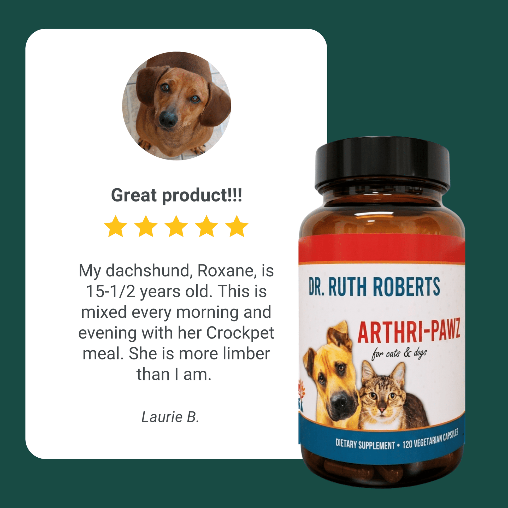 Arthri-Pawz – with Glucosamine for Cats and Dogs - ApexKin