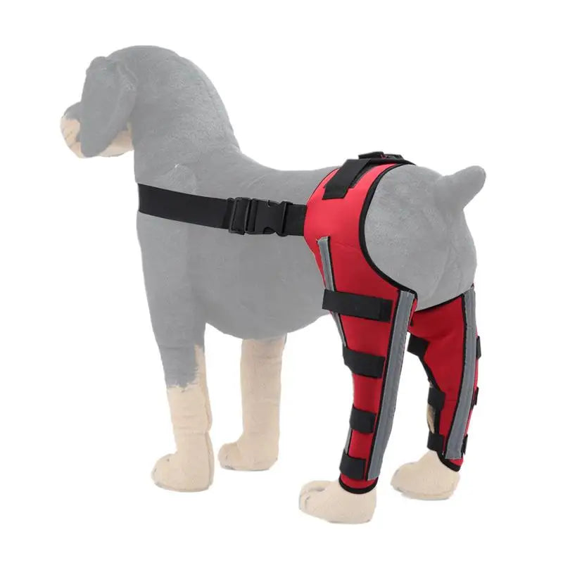 Dog Back Leg Braces Pet Orthopedic Joint Support Brace Portable Pet Knee Wound Protection For Small Animals Recovery