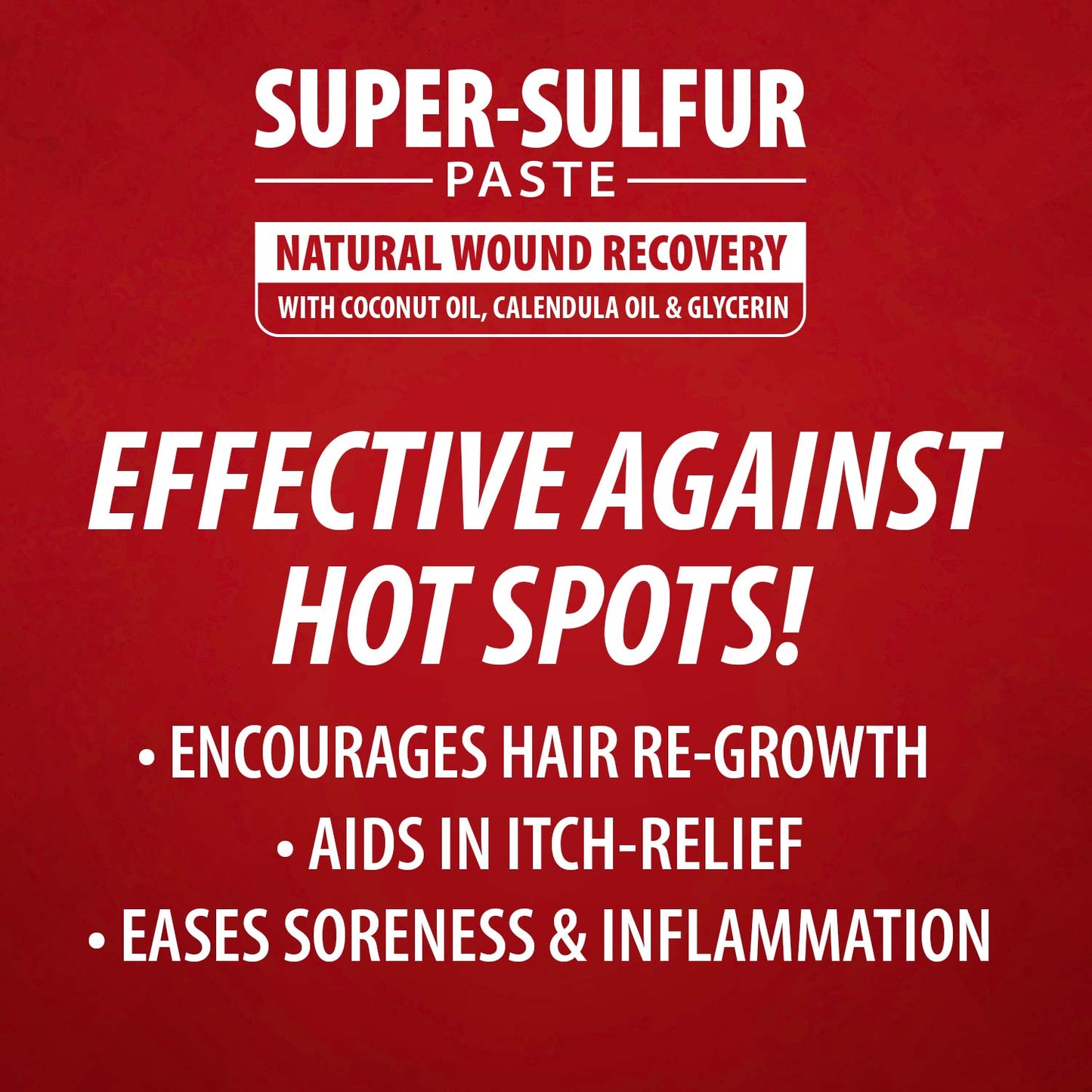 Jeffers Super-Sulfur Skin & Wound Healing Paste for Pets, Horses, & Livestock - ApexKin